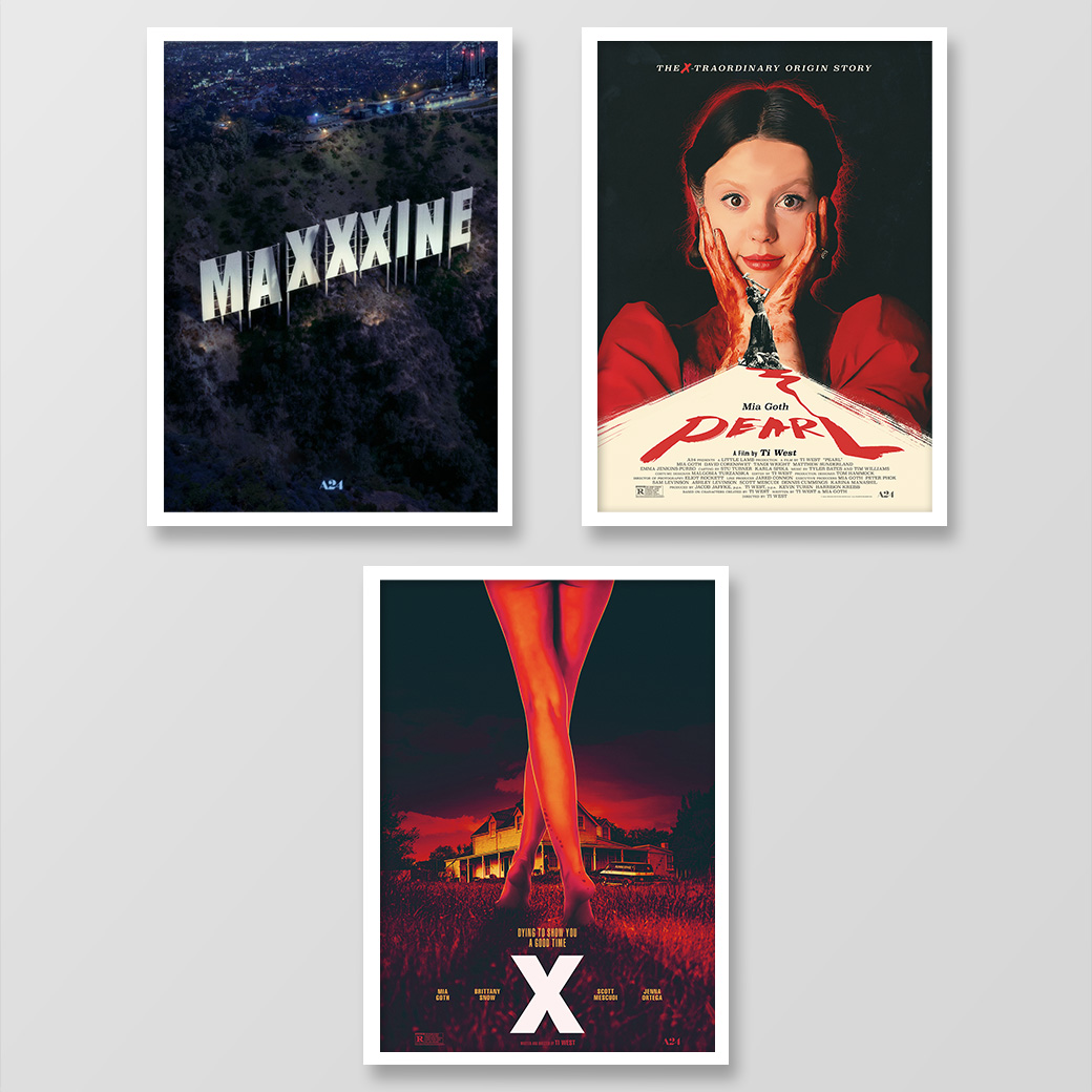 A4サイズ『MaXXXine マキシーン』A24 Poster x ムビチケ vol.2