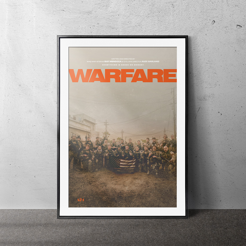 『ウォーフェア 戦地最前線』A24 Poster x ムビチケ vol.7