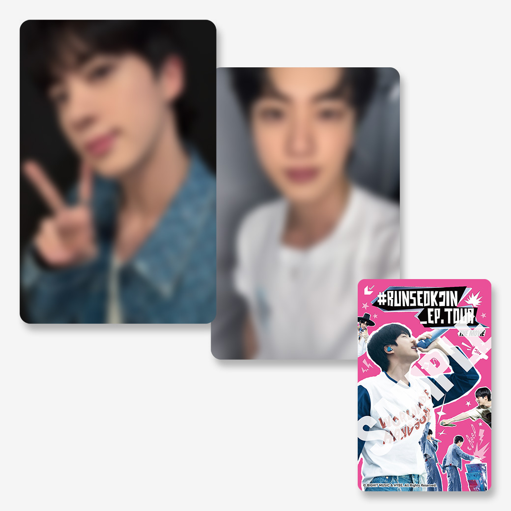 『#RUNSEOKJIN_EP.TOUR THE MOVIE』ムビチケカード
