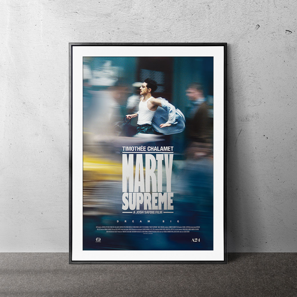 『マーティ・シュプリーム 世界をつかめ』A24 Poster x ムビチケ vol.8