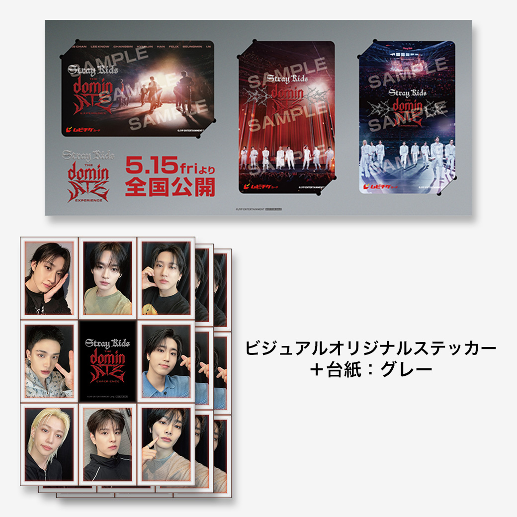 Stray Kids dominATE 映画 特典トレカ 8枚セット 公式品 Stray Kids : The dominATE Experience』ムビチケカード - MOVIE