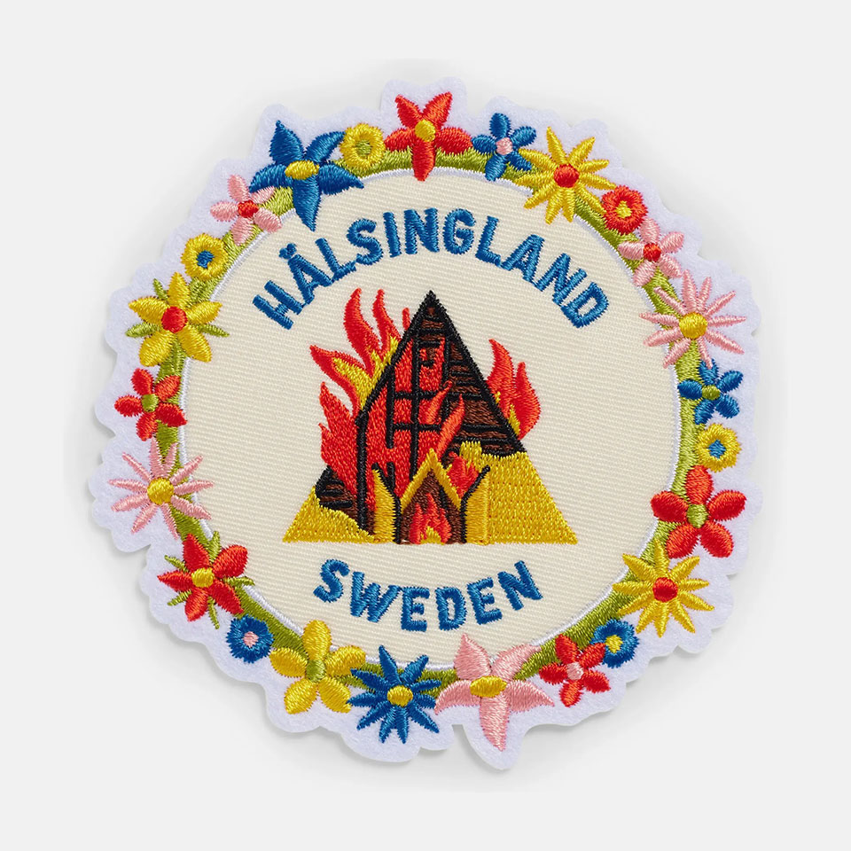 Midsommar Hälsingland Patch