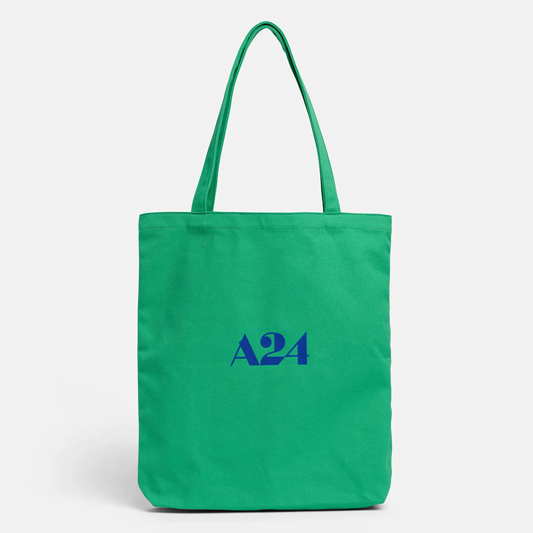 Green Logo Tote