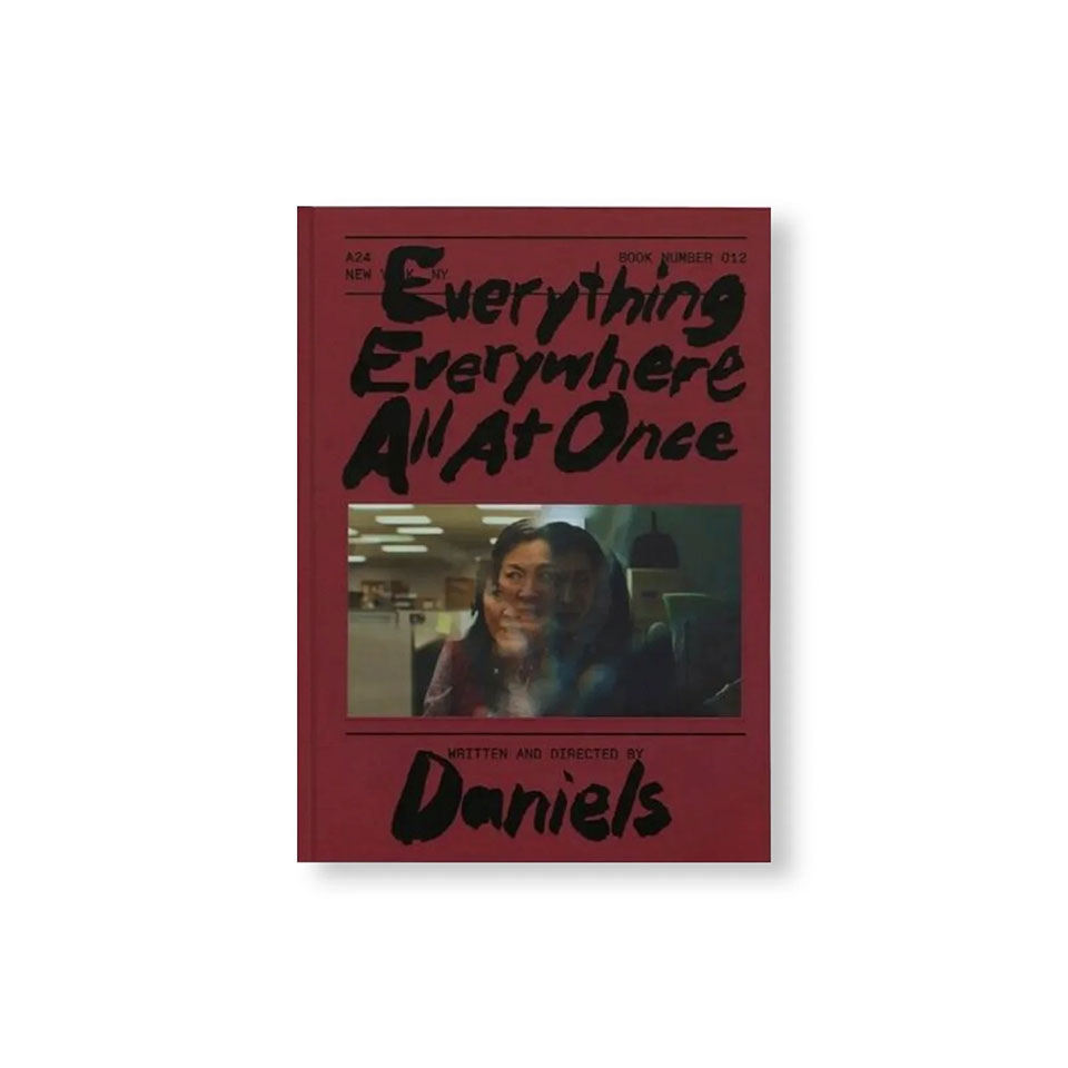 EVERYTHING EVERYWHERE ALL AT ONCE SCREENPLAY BOOK by Daniel Kwan & Daniel Scheinert