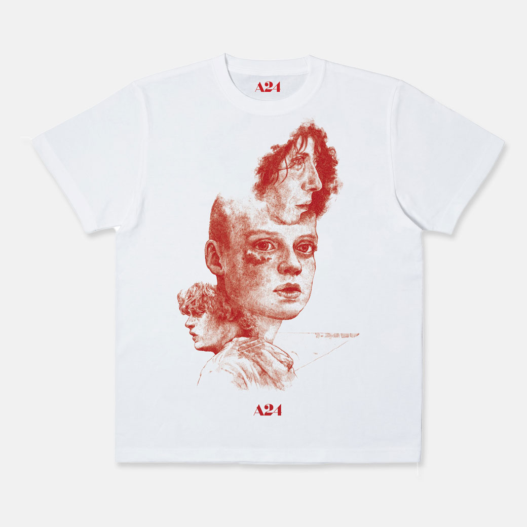 【受注販売】A24公認『ブリング・ハー・バック』ヒグチユウコ イラスト 日本オリジナルTシャツ（ホワイト）｜A24